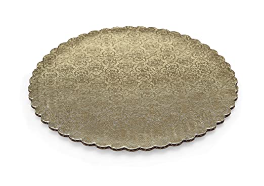 Cake Circle, 10", Gold