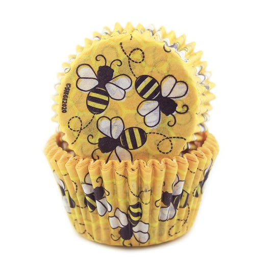Honey Bees Cupcake Liner, 32 Pack