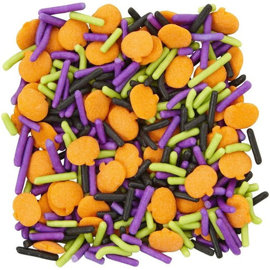 Halloween Pumpkin Sprinkles Mix, 3.8 oz