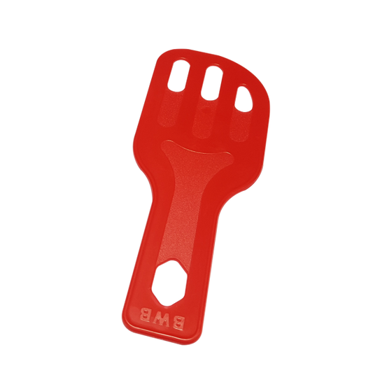 Slotted Candy Spatula, Red