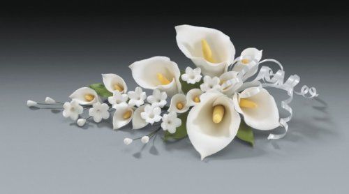 Gum Paste Calla Lily Spray