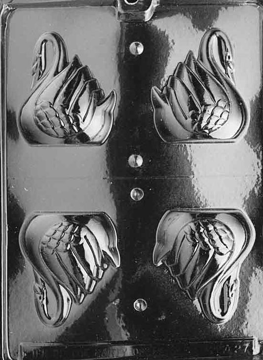 Swan Favor Mold, 2 Piece