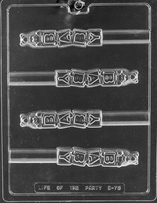 Baby Blocks Pretzel Mold