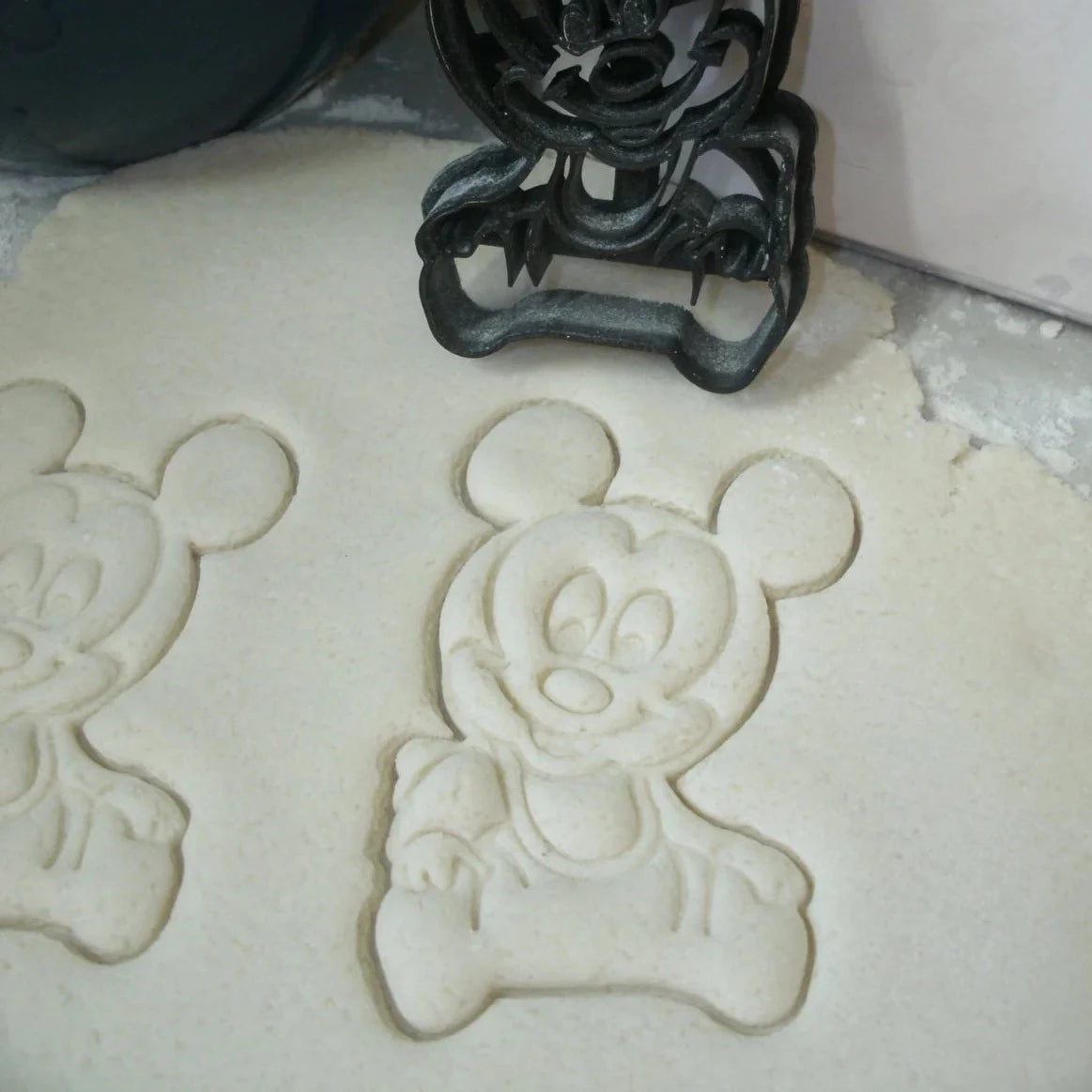Baby Mickey Mouse Plastic Cookie Cutter
