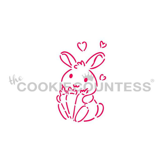 Bunny PYO Stencil