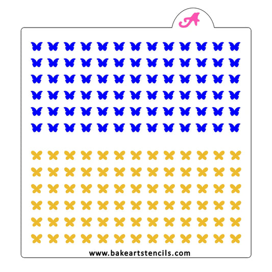 Sprinkle Art Stencil, Butterfly
