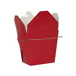 Chinese Pail Red, Quart Size