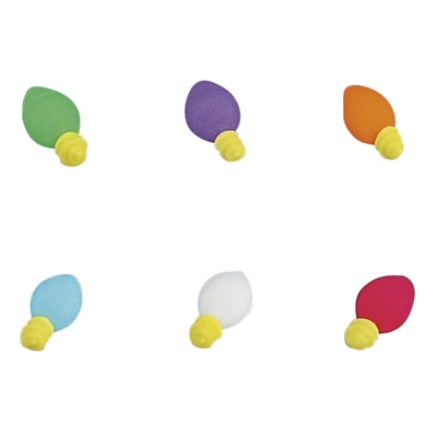 Mini Royal Icing Christmas Lights, 12 Pack