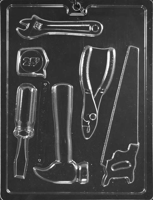 Tools Candy Mold, .8oz-2oz