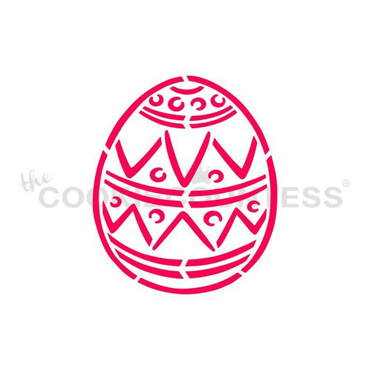 Easter Egg 1 PYO Stencil