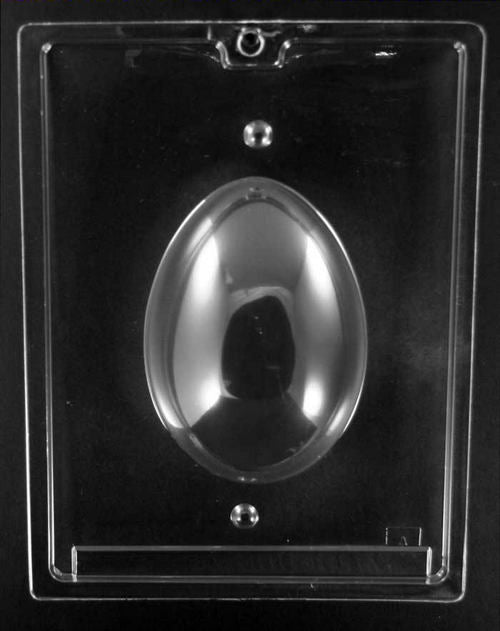 Egg Mold, 3D Flat Bottom, 5.5", 2 molds