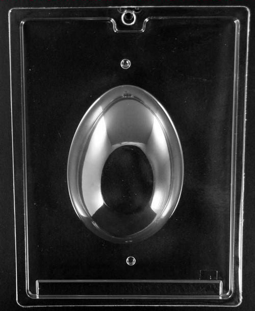 Egg Mold, 3D Flat Bottom, 5.5", 2 molds
