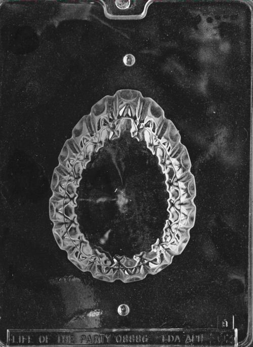 Large Crystal Egg, 5.5", 2 Molds