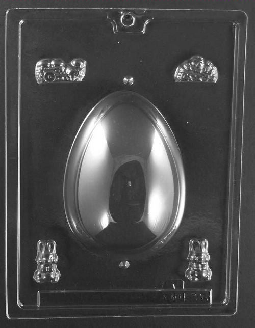 Large Panorama Egg, 5.5", 13.2oz, 2 Molds