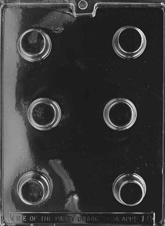 Small Flower Pot Mold, 6 cavity