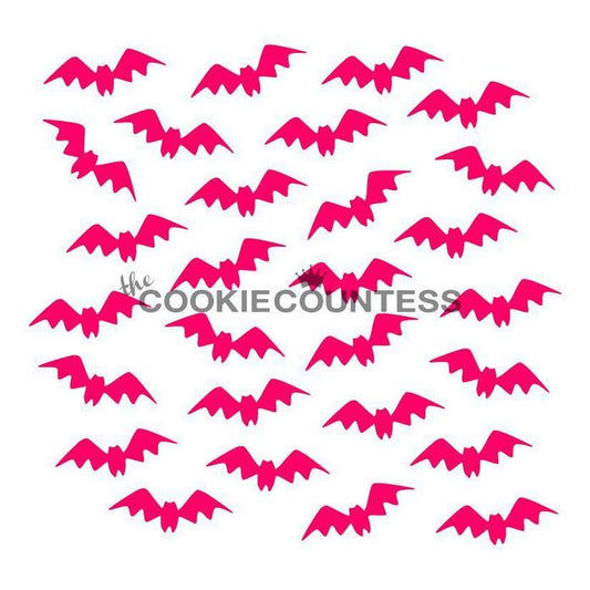 Stencil-Fluttering Bats