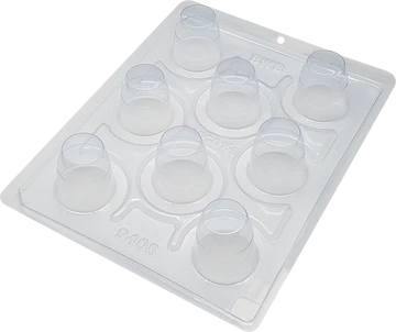 Chocolate Mousse Dessert Cup Mold, 3 part