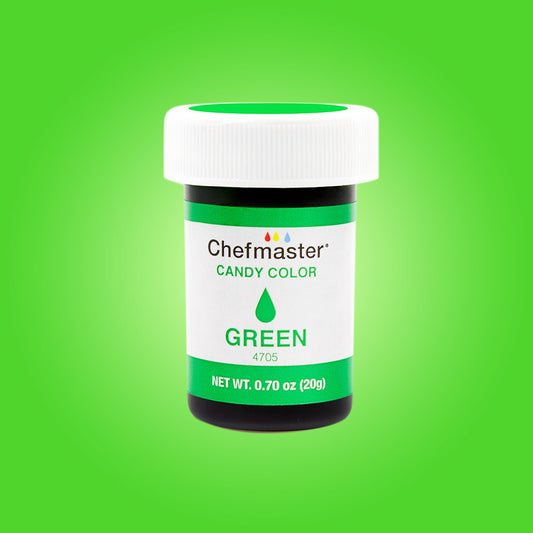 Green Candy Color, .7oz (Chefmaster)