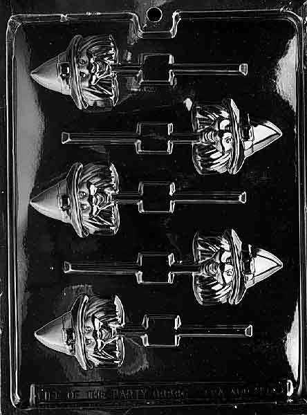 Witch Head Pop 5-cavity