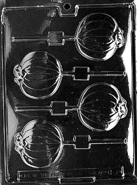 Plain Pumpkin Pop 4.5" 4-cavity