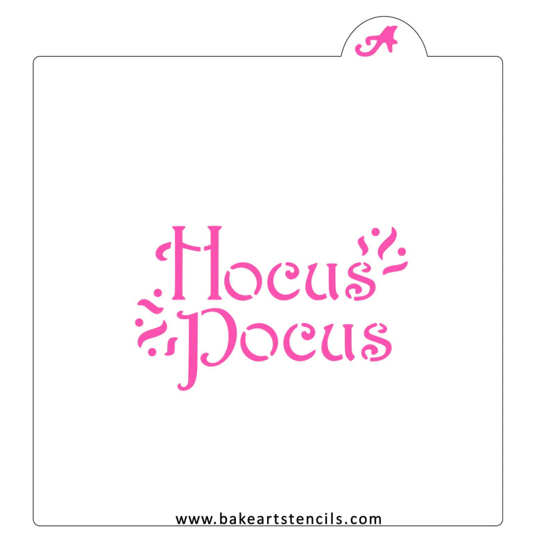 Hocus Pocus Cookie Stencil