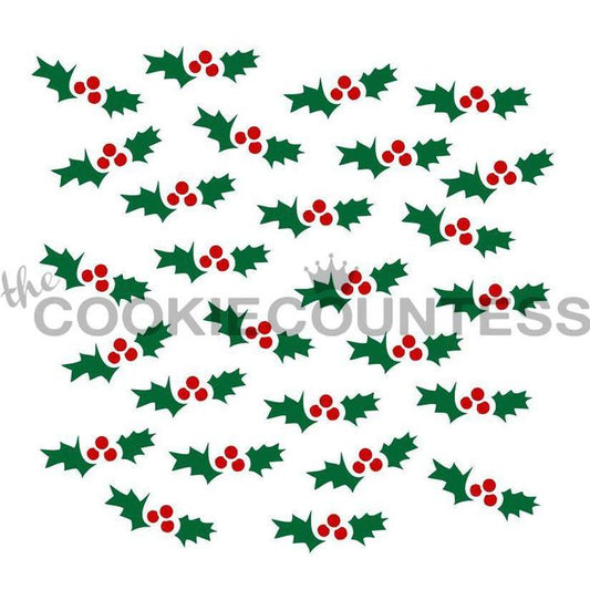 Holly Set 2 Piece Stencil