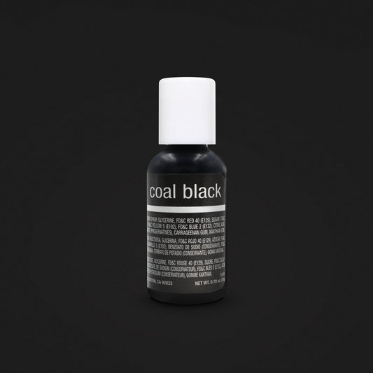 Coal Black Liqui-Gel (Chefmaster)