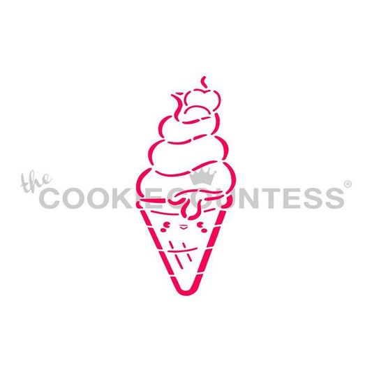 Ice Cream for All PYO Stencil