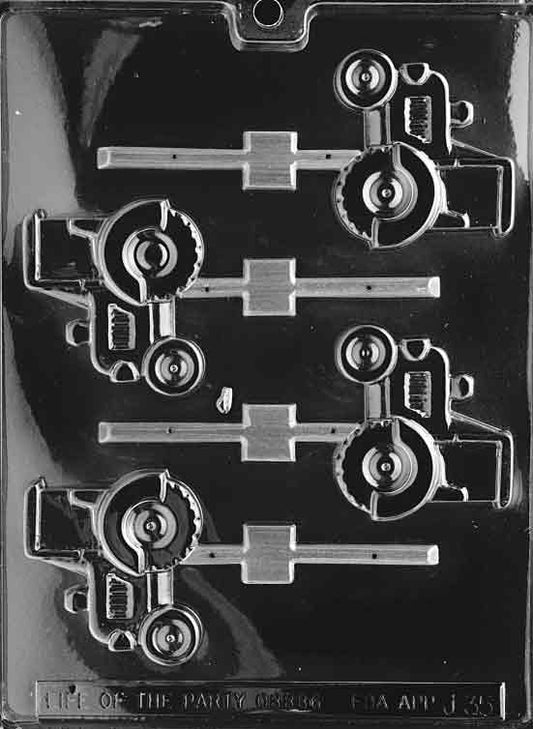 Tractor Pop, 4 cavity