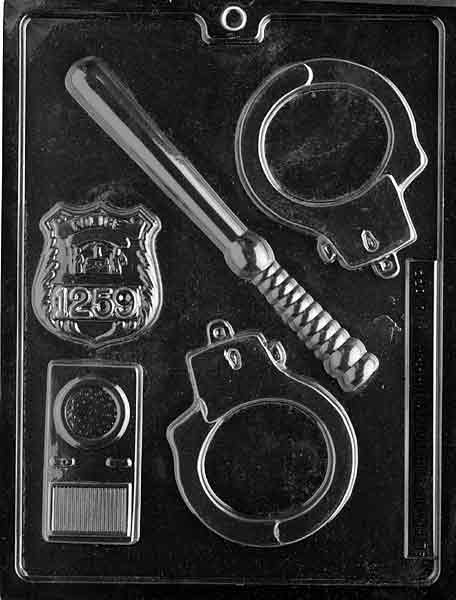 Police Assortment Mold