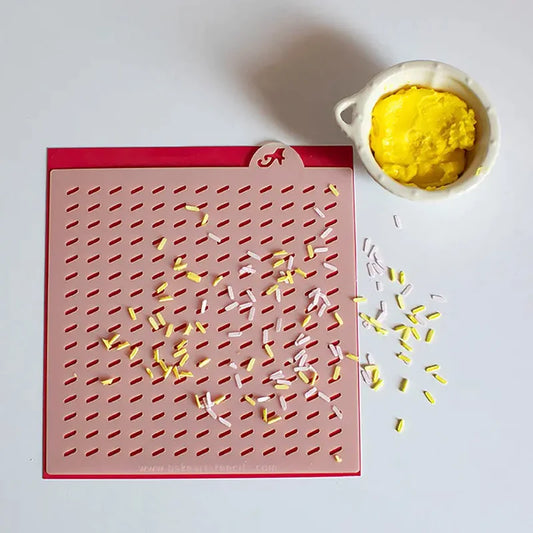 Sprinkle Art Stencil, Jimmies