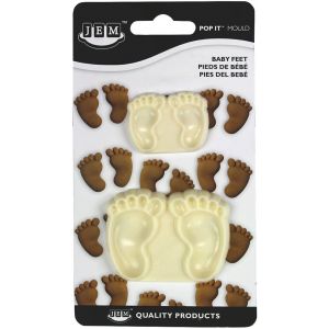 JEM Baby Feet Pop-It Mold