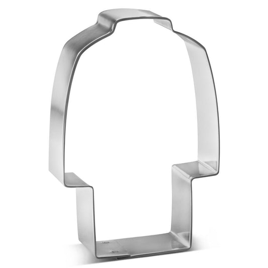 Lab Coat / Long Sweater Cookie Cutter, 4"