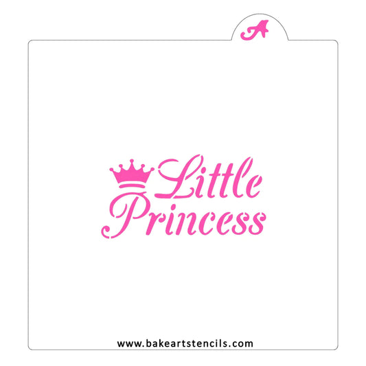 Little Princess Cookie Stencil