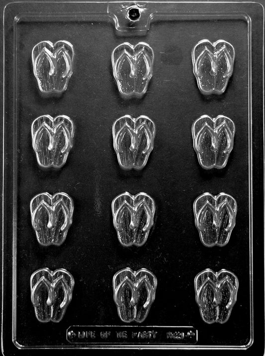 Flip Flops Bite Size Mold