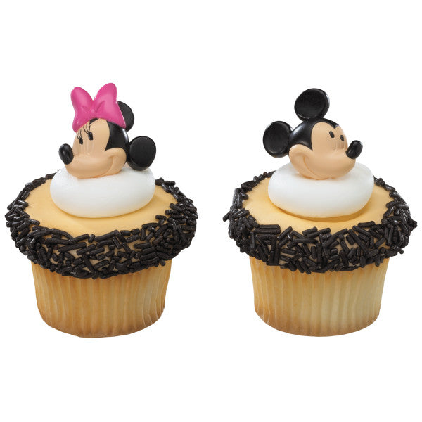 Mickey & Minnie Rings 8 Pack