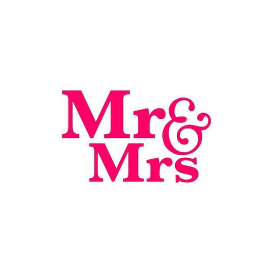 Mr & Mrs Stencil