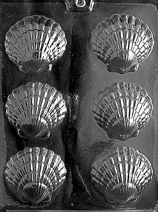 Scallop Shell Mold, 3"