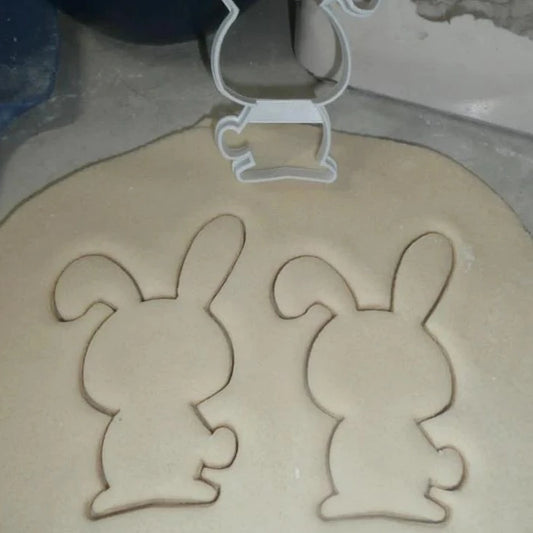 Baby Woodland Bunny Plastic Cookie Cutter