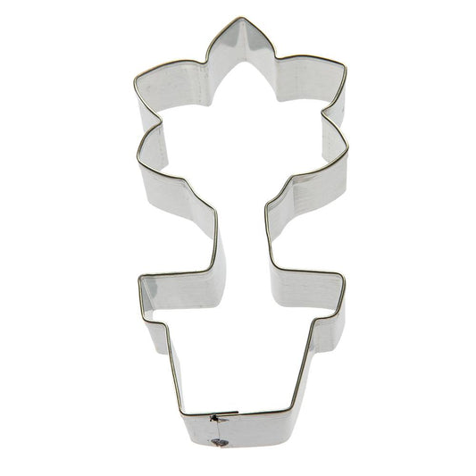 Potted Flower Cookie Cutter, 4"