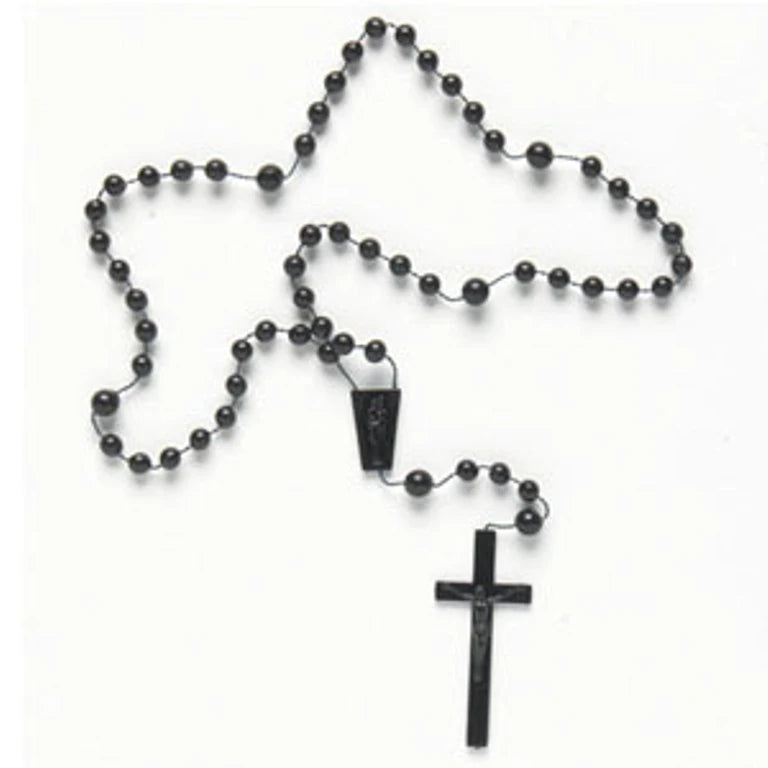 Rosary Beads, Black