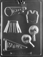 Cheerleader Assorted Mold