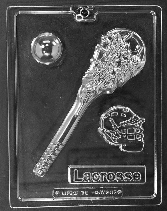 Lacrosse Set Chocolate Mold