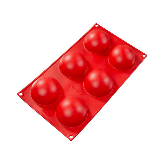Silicone Ball Mold 2.75", 6-cavity