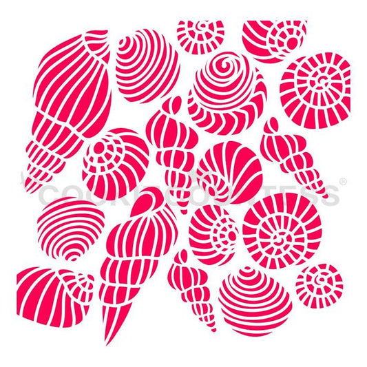 Sea Shell Stencil