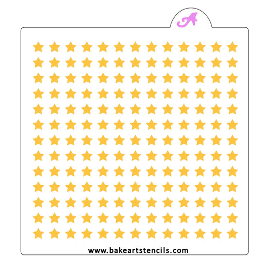 Sprinkle Art Stencil, Star