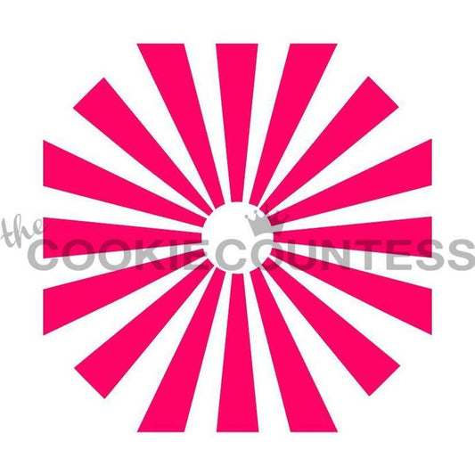 Sunburst Stencil