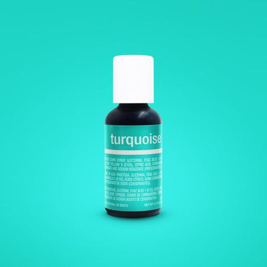 Turquoise Liqui-Gel (Chefmaster)
