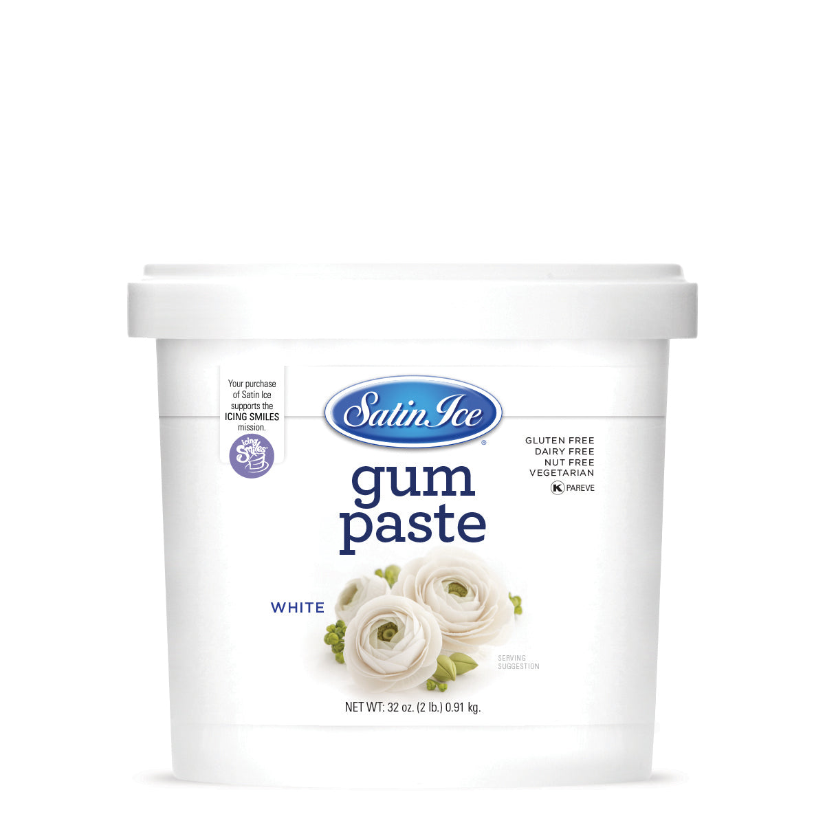 Gum Paste, Satin Ice 2lb