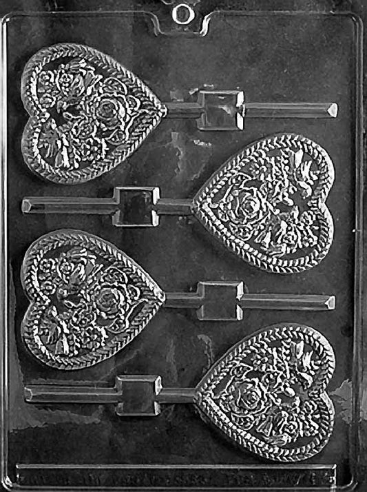 Heart Pop With Birds & Flowers